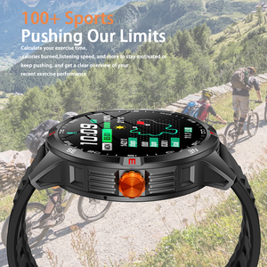 Montre connectée SENBONO V45, suivi du sommeil et <span class=keywords><strong>de</strong></span> l'<span class=keywords><strong>exercice</strong></span>, Bluetooth sans fil, réponse aux appels, notifications push, étanche IP68, bracelet en silicone - Product Image 5
