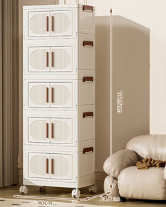 Caixa de Armazenamento Dobrável Mixwares para Casa, Sala de Estar, Armário de Armazenamento de Brinquedos, Organizador Multifuncional e de Grande Capacidade - Product Image 5