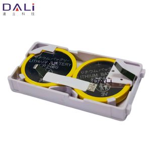 Piles au lithium 3V <span class=keywords><strong>CR2450</strong></span> avec languettes à <span class=keywords><strong>souder</strong></span>, piles 3V avec soudure et languettes pour solution de remplacement des étiquettes électroniques d'étagères Han Show Stella - Product Image 1