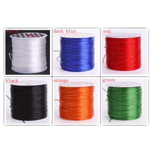 0.4mm 1mm cordon de perles élastique Transparent pour Bracelet bijoux à bricoler soi-même faisant cristal ligne chaîne fil rond clair - Product Image 5