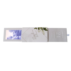 Tirare fuori il biglietto di <span class=keywords><strong>auguri</strong></span> video di promozione aziendale con carta regalo a Led da 7 pollici personalizzato per disegnare una brochure digitale. - Product Image 6