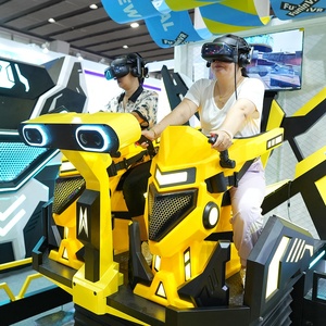 Silla <span class=keywords><strong>de</strong></span> Juego VR Funin, <span class=keywords><strong>Simulador</strong></span> <span class=keywords><strong>de</strong></span> Movimiento para Parques Interiores, <span class=keywords><strong>Simulador</strong></span> Prefabricado Dorado, <span class=keywords><strong>Simulador</strong></span> <span class=keywords><strong>de</strong></span> Monoplaza <span class=keywords><strong>de</strong></span> <span class=keywords><strong>F1</strong></span> para 2 Jugadores, 200 kg - Product Image 2