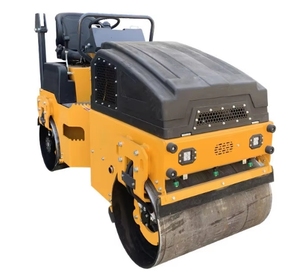 Kud7d722 3 Ton Mini Tandem silindirleri 65Hz 1620kg çift davul titreşimli yol silindir hidrolik vibrasyonlu silindir pompa çekirdek