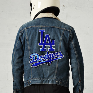 Parche Termoadhesivo con Lentejuelas de <span class=keywords><strong>los</strong></span> <span class=keywords><strong>Dodgers</strong></span> de <span class=keywords><strong>Los</strong></span> Ángeles de la MLB, Fútbol Americano Universitario NCAA - Product Image 1