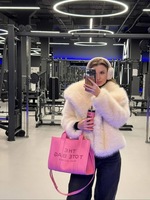 Vêtements chauds russes, veste en fausse fourrure, col large, style féminin, manteau avec bordure en fourrure de renard