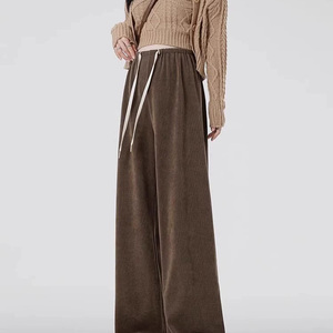 Pantalons <span class=keywords><strong>de</strong></span> maternité à jambes larges adaptés à la <span class=keywords><strong>grossesse</strong></span> précoce, doublés en polaire et épaissis, pantalons d'extérieur - Product Image 5