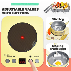 Ensemble de jouets de cuisine en plastique pour enfants filles garçons - Product Image 5