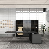 Scrivania Elettrica Smart di Lusso a 3 Livelli, Moderna Scrivania Direzionale Convertibile, Supporto per Computer Regolabile in Altezza per Ufficio MIGE