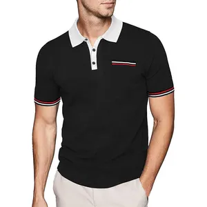 2024 Sommer Herren klassisches Polo-Hemd grenzüberschreitend lässiges Kurzarm-T-Shirt Sweatshirt neuer Golf-Stil