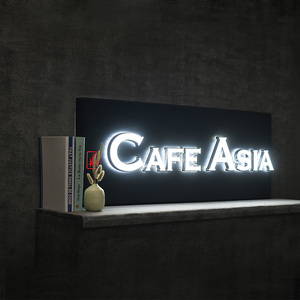 Tường LED kênh chữ dẫn chiếu sáng Neon dấu hiệu LED quảng cáo ngoài trời 3D Thư ký Board tiếp nhận thư ký - Product Image 5