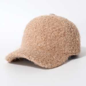 Casquette de baseball personnalisée en tweed à carreaux, style sportif, classique et décontractée, pour l'automne et l'hiver, modèle 'Dad Hat' tendance, réglable avec fermeture snapback, en tissu standard - Product Image 1
