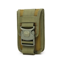Sac de taille tactique universel, étui vertical EDC et pochette pour portefeuille, pour extérieur, MOLLE, étanche, porte-téléphone