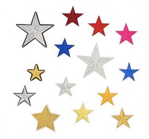 Hot Sale Mini Size Embroidered Iron on Star Patches With Different Colors for Clothing - Product Image 6