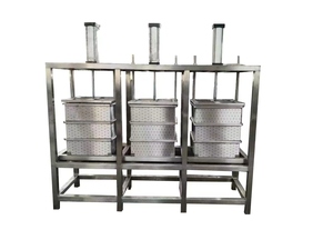 Máquina de Prensado de Queso con Cilindros Neumáticos, Acero Inoxidable 304 de Grado Alimenticio - Product Image 4