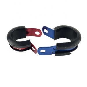Professional Cheap Price Car Tuning Parts Rubber Cushioned P Type <strong>Clips</strong> Fixing Hose <strong>Clamps</strong> - Product Image 2