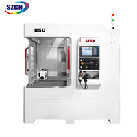 Centre d'usinage vertical SZGH-850 avec table rotative 3 axes en option, magazine d'outils 8/10 postes, fraiseuse CNC pour la fabrication de moules