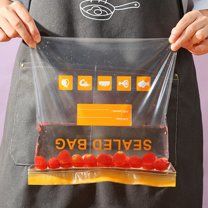 Food Storage Bags 3-6L Resealable PE <b>Microwave</b> Safe Refrigerator Use - Product Image 1