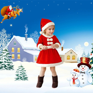 Ensemble de costumes pour enfants MS, tenue de Père Noël pour tout-petits garçons et filles, parfait pour les fêtes de Noël, les jeux de rôle et les séances photo - Product Image 4
