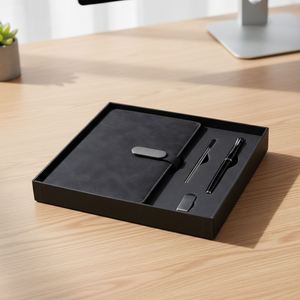 Wholesale Promotional A5 Journal for Gift Custom <b>Diary</b> Business Stationery Pen Notebook Set With Usb Drive - Product Image 5