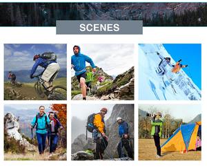 Softshell Outdoor Winddichte Jas Waterdichte Lichtgewicht Capuchon Wandelen Ademend Polyester Nylon Windjack Fabricage - Product Image 6