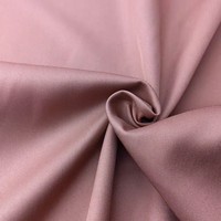 Tissu de gabardine de qualité supérieure 100% polyester pour costumes d'entreprise et blazers professionnels