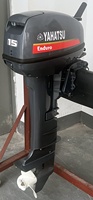 Moteur hors-bord YAHATSU 2 temps 15cv, arbre long, moteur marin compatible avec le moteur de bateau YAMAHA d'origine et pièces détachées