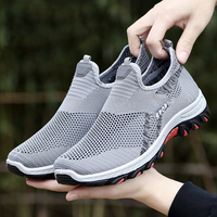 Chaussures de marche pour hommes, confortables, légères, respirantes, chaussures en maille décontractées, baskets de tennis, de gym et de course