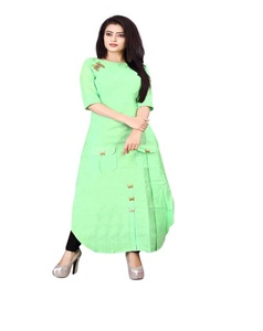 Women's Rayon Weaving Indian Style In-Stock Kurti for Wedding - Product Image 2
