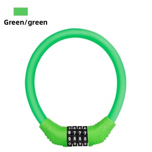 Candado para Bicicleta <span class=keywords><strong>de</strong></span> Montaña, Carretera y Eléctrica, Impermeable, Antirrobo, <span class=keywords><strong>de</strong></span> ABS/PVC/Aleación <span class=keywords><strong>de</strong></span> Zinc, Modelo 003, con Cable y Anillo - Product Image 6