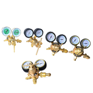 CGA580 Regulador de gas nitrógeno <span class=keywords><strong>1</strong></span>/<span class=keywords><strong>4</strong></span> "Flare Salida Conector de entrada Reguladores de presión Modelo superior - Product Image 3