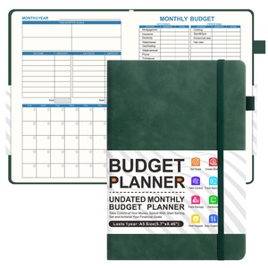 Planificador de Presupuesto A5 - Cuaderno de Registro de Gastos. Organizador de Presupuesto Mensual, <span class=keywords><strong>Libro</strong></span> de Registro Financiero y <span class=keywords><strong>Libro</strong></span> de Cuentas - Product Image 1