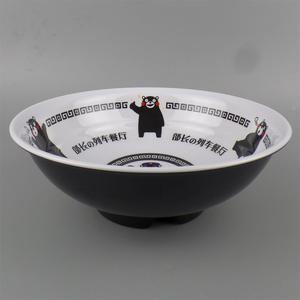 Ensemble de grands bols de nouilles en mélamine écologiques personnalisés <span class=keywords><strong>kit</strong></span> Pho & <span class=keywords><strong>Ramen</strong></span> rouge avec cuillère pour les fêtes et les dîners - Product Image 4