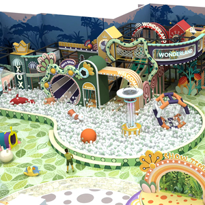 Équipement <span class=keywords><strong>de</strong></span> <span class=keywords><strong>parc</strong></span> <span class=keywords><strong>d</strong></span>'attractions intérieur pour enfants : combinaison toboggan et installations <span class=keywords><strong>d</strong></span>'escalade pour aire <span class=keywords><strong>de</strong></span> jeux, bureau <span class=keywords><strong>de</strong></span> vente compact et mezzanine - Product Image 1