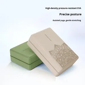 Bloque de Yoga Personalizado con Superficie Irregular <span class=keywords><strong>y</strong></span> Bisel para Pilates, Accesorios de Meditación para Estabilidad, Equilibrio <span class=keywords><strong>y</strong></span> Estiramiento Profundo - Product Image 2