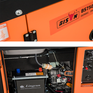 Générateurs électriques portables silencieux et insonorisés refroidis par air 5 kW 5 kVA 6 kW 6 kVA BS7500DCE - Product Image 5