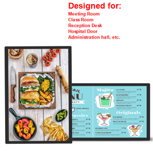 ป้ายดิจิตอลติดผนังขนาด 15.6 นิ้ว Full HD LCD แท็บเล็ต All In <span class=keywords><strong>One</strong></span> บางเฉียบ - Product Image 2
