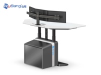 Bureau de salle de contrôle de la console centrale de commande intelligente et ergonomique avec des fonctionnalités de haute technologie pour une utilisation au bureau