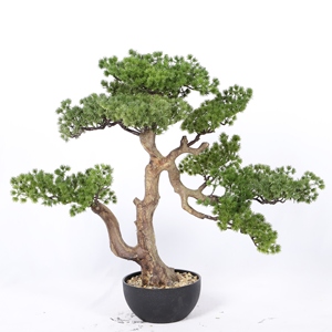 Recién llegado, decoración del hogar, pino en maceta, árbol pequeño Artificial, plantas artificiales de plástico, planta de bonsái de pino verde - Product Image 6