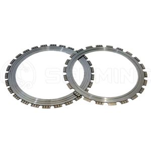 Lame de scie diamantée électrique Tiecheng de 400 mm (16 po) avec moteur 5000 W pour la découpe de murs en béton, rayon de braquage court - Product Image 5