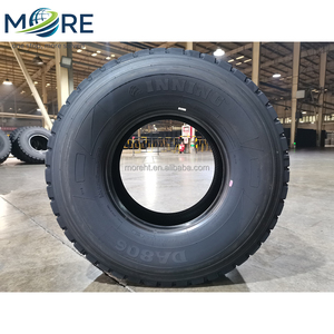 Nouveau pneu radial DA805 445/65R22.5 à base large pour camion lourd, sans chambre à air, toutes positions, pour longs trajets et usage régional - Product Image 3