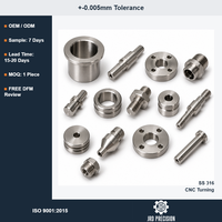 Usinage CNC sur mesure, électroérosion à fil pour pièces industrielles, fournisseur OEM, 0,005 mm, ISO 9001, tournage de précision, acier inoxydable 316