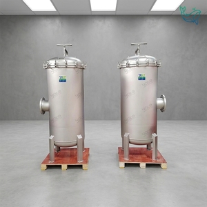 Boîtier de filtre multi-cartouches à grand débit en acier inoxydable <span class=keywords><strong>304</strong></span>/316L, sur mesure pour le traitement de l'eau, fournisseur de filtres à haut débit à prix abordable, 40 pouces - Product Image 2
