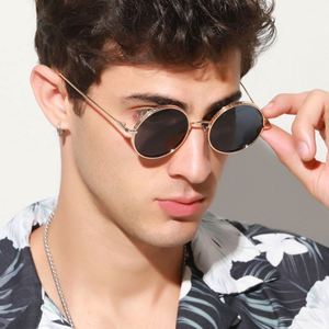 Gafas de Sol Redondas de Metal con Espejo, Estilo Retro Clásico Vintage para Hombre y Mujer, Gran Venta 2021 - Product Image 1