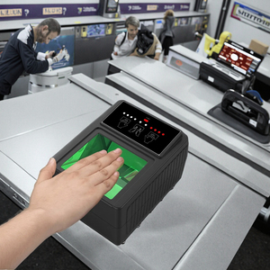 Độ chính xác cao USB sinh trắc học Máy quét dấu vân tay mười ngón tay đăng ký hệ thống chụp 500 DPI cải thiện quét chính xác Chứng Khoán - Product Image 3