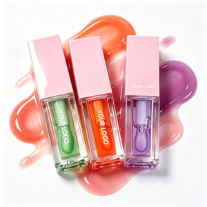 Huile à lèvres repulpante vegan hydratante effet brillant vitamine E soin des lèvres personnalisable avec logo - Product Image 5