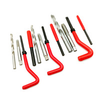 Kit de réparation de filetage manuel AVIC-Flight avec outil de taraudage HSS pour inserts filetés (M6/M8/M10) et étui rigide, personnalisation OEM/ODM