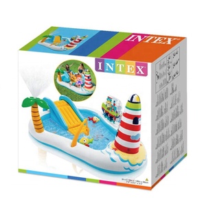 Centro de Juegos Acuáticos Inflable <span class=keywords><strong>Intex</strong></span> 57162 FISHING FUN, 2.18m X 1.88m X 99cm, Tobogán Acuático Inflable - Product Image 6
