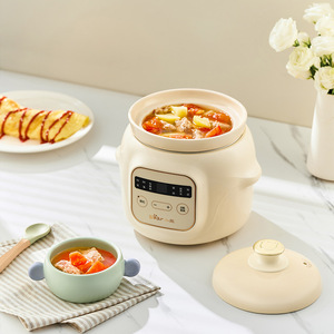 Cuisinière électrique à cuisson lente Little Bear DDG-D10W6, appareil de cuisson à vapeur en céramique pour aliments pour bébés - Product Image 4