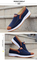 Chaussures en tissu légères et antidérapantes pour hommes, style décontracté, portables, pour la marche quotidienne, mocassins et baskets pour hommes, tendance mode