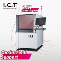 Mesin Cetak Inkjet PCB Legend untuk Lini SMT dari ICT Manufacturing, Mesin Pencetak Elektronik Berkualitas Tinggi 1200kg Garansi 1 Tahun